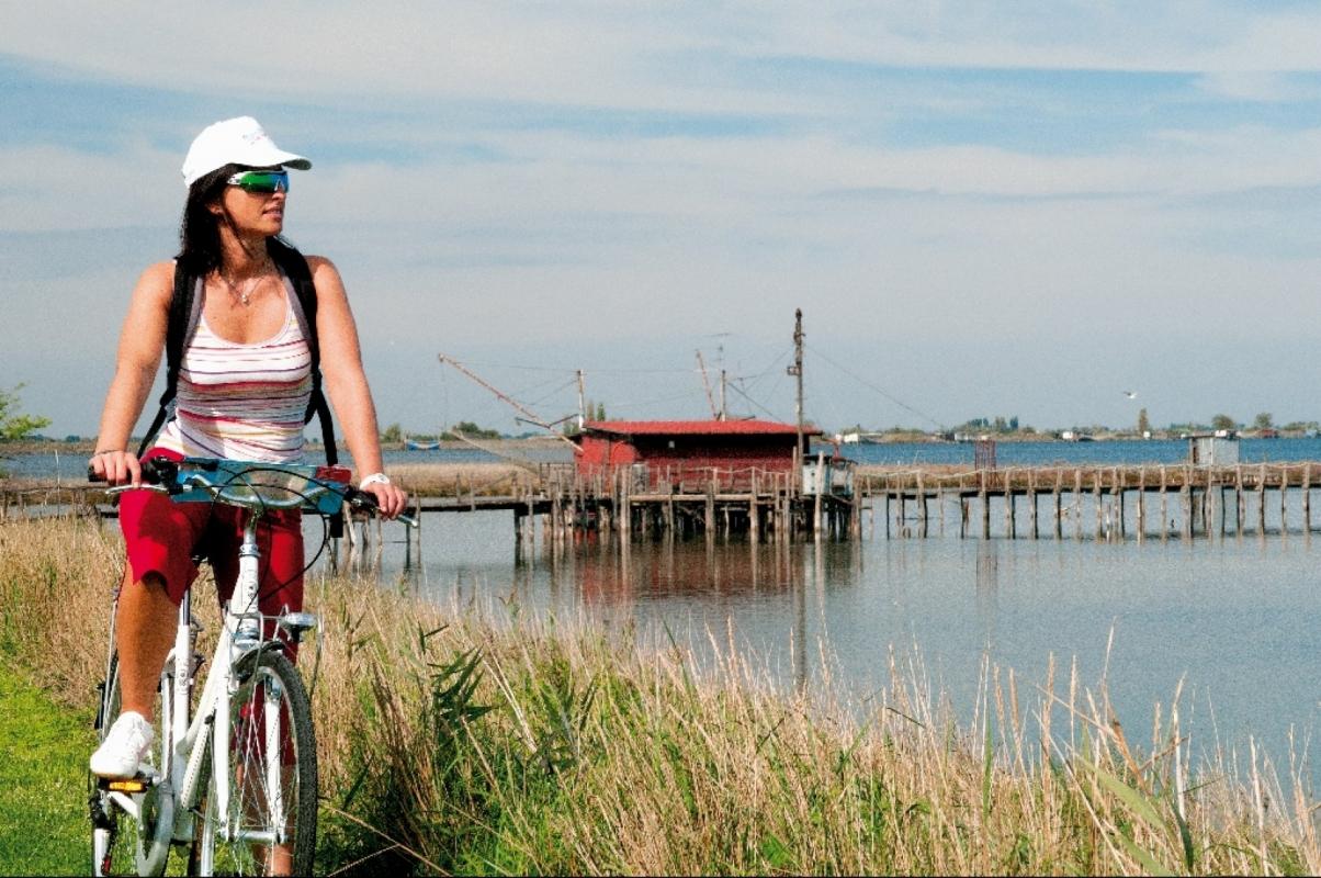 Comacchio lagoons by bike